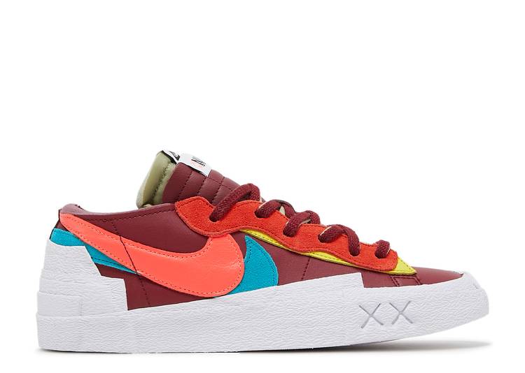 NIKE X KAWS X SACAI X BLAZER LOW 'TEAM RED'