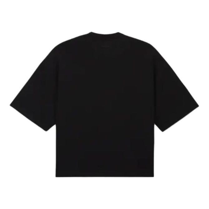 Nike Sportswear Tech Fleece Oversized Short-Sleeve Top 'Black' FB8166-010