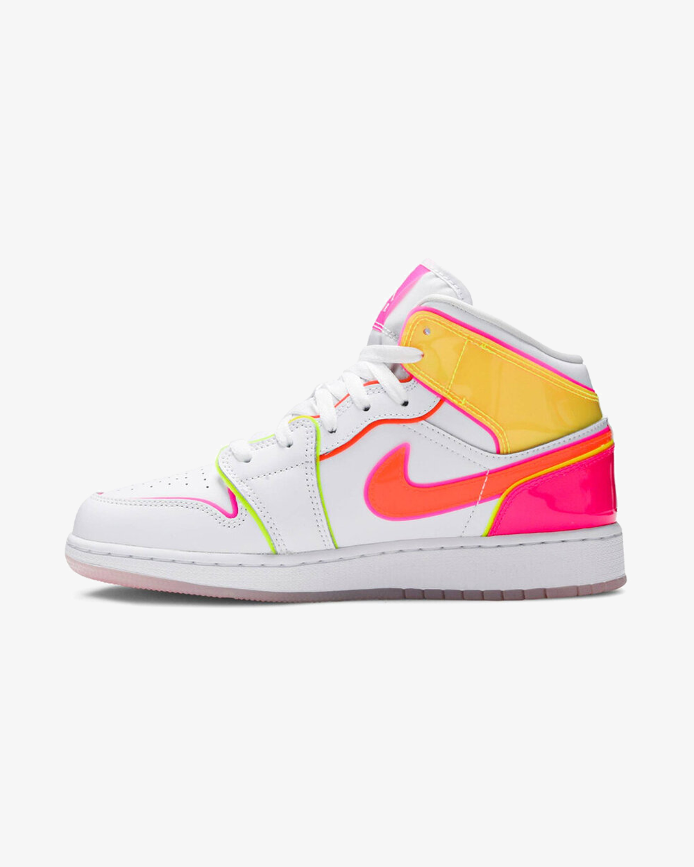 NIKE AIR JORDAN1 MID GS EDGE GLOW