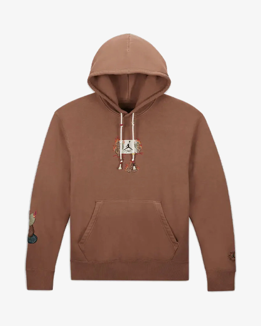 TRAVIS SCOTT X JORDAN FLIGHT GRAPHIC ARCHAEO BROWN HOODIE