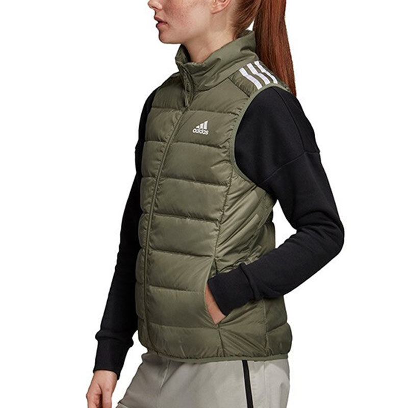 (WMNS) adidas Essentials Sleeveless Jacket  'Green' GH4587