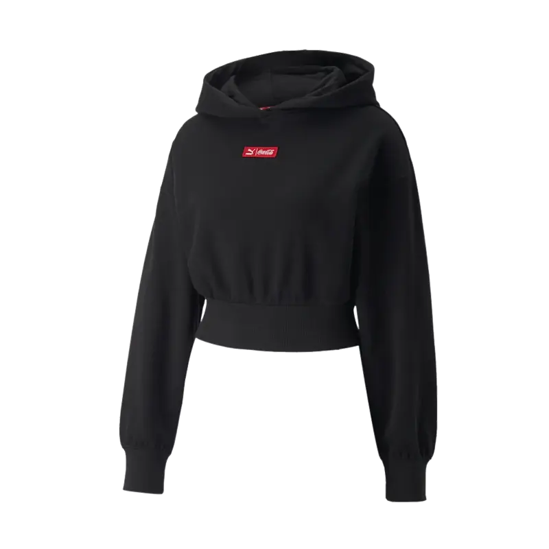 Puma X Cola Cola Cropped Hoodie