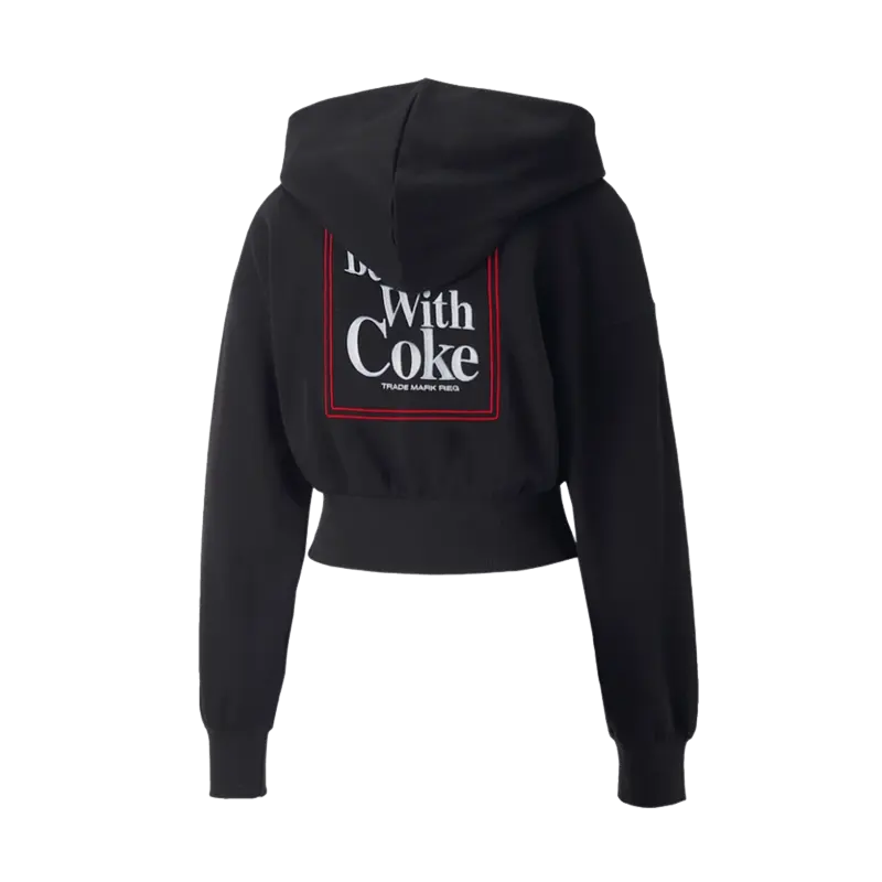 Puma X Cola Cola Cropped Hoodie