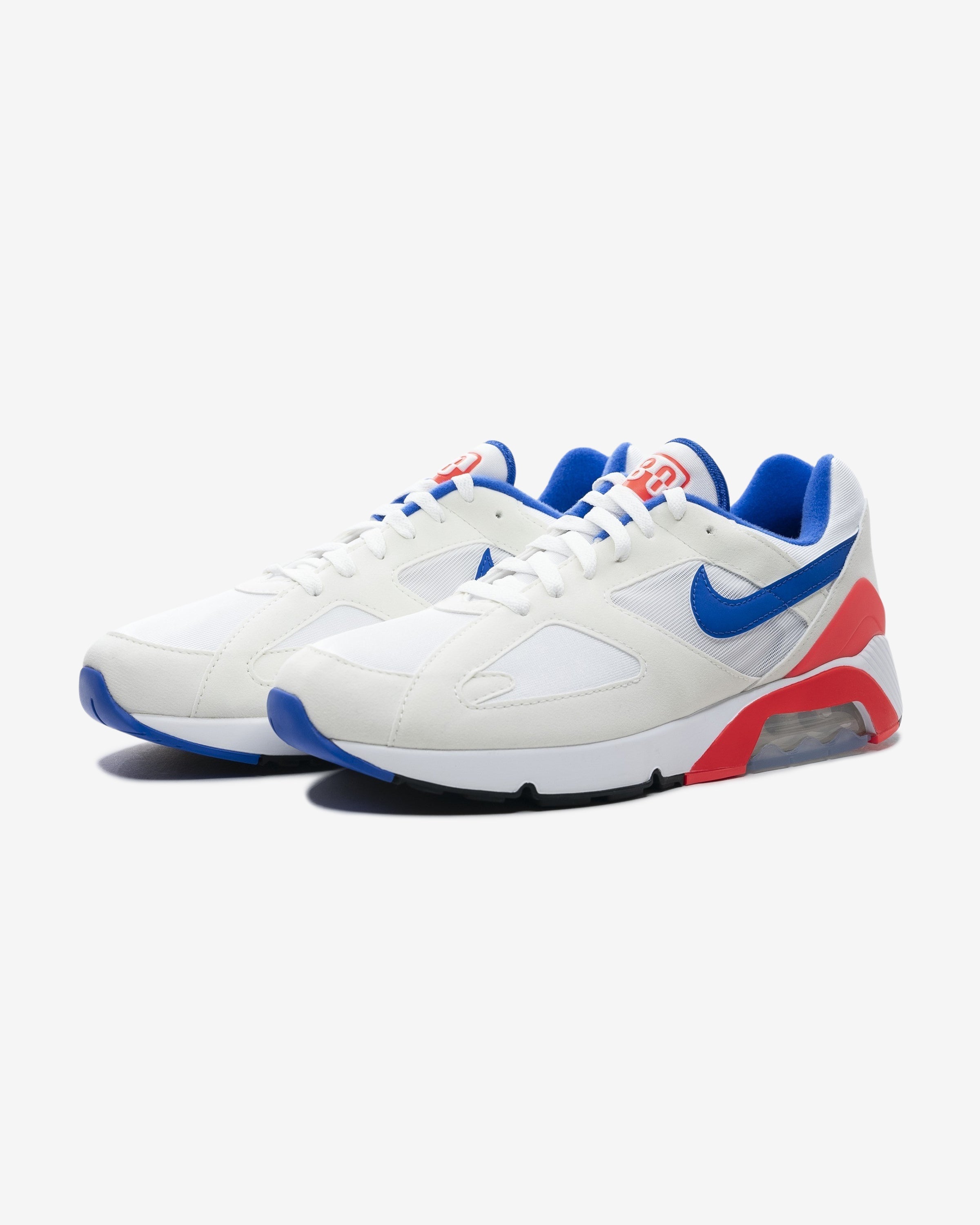 NIKE AIR MAX 180 - WHITE/ ULTRAMARINE/ SOLARRED/ BLACK