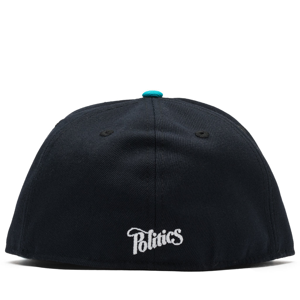 Politics x New Era 59FIFTY Fitted Hat - Ocean/Teal