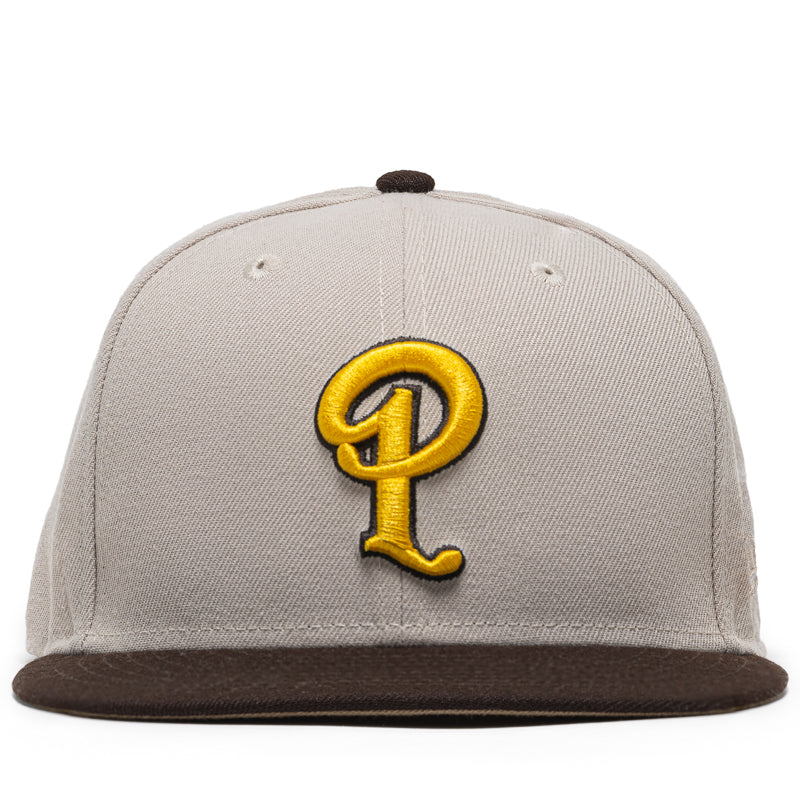 Politics x New Era 59FIFTY Fitted Hat - Cement/Chocolate