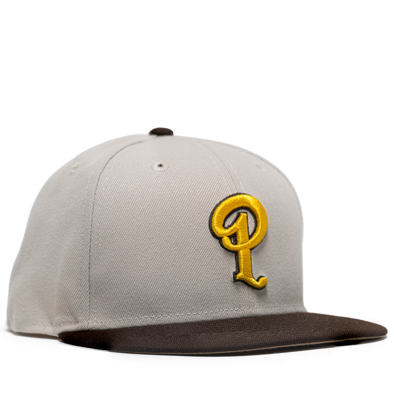 Politics x New Era 59FIFTY Fitted Hat - Cement/Chocolate