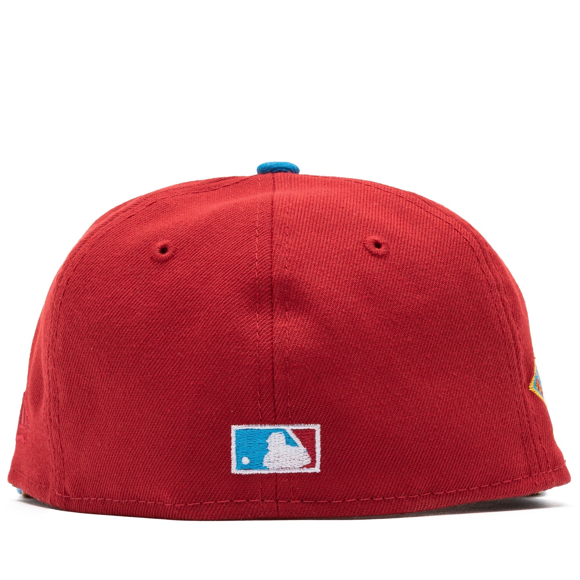 New Era x Politics Texas Rangers 59FIFTY Fitted Hat - Pinot Red/Cardinal Blue