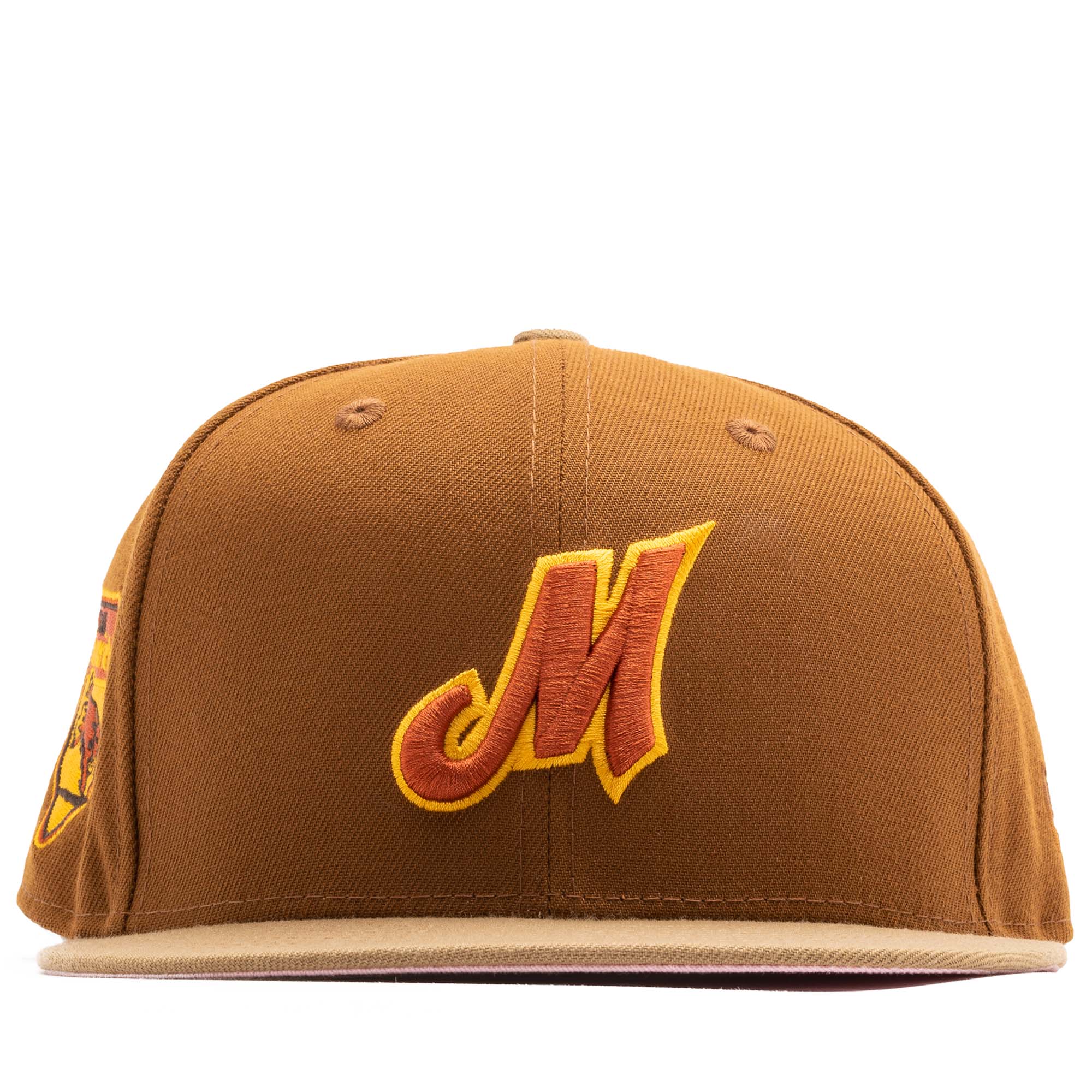 New Era x Politics Portland Mavericks 59FIFTY Fitted Hat - Brown/Khaki