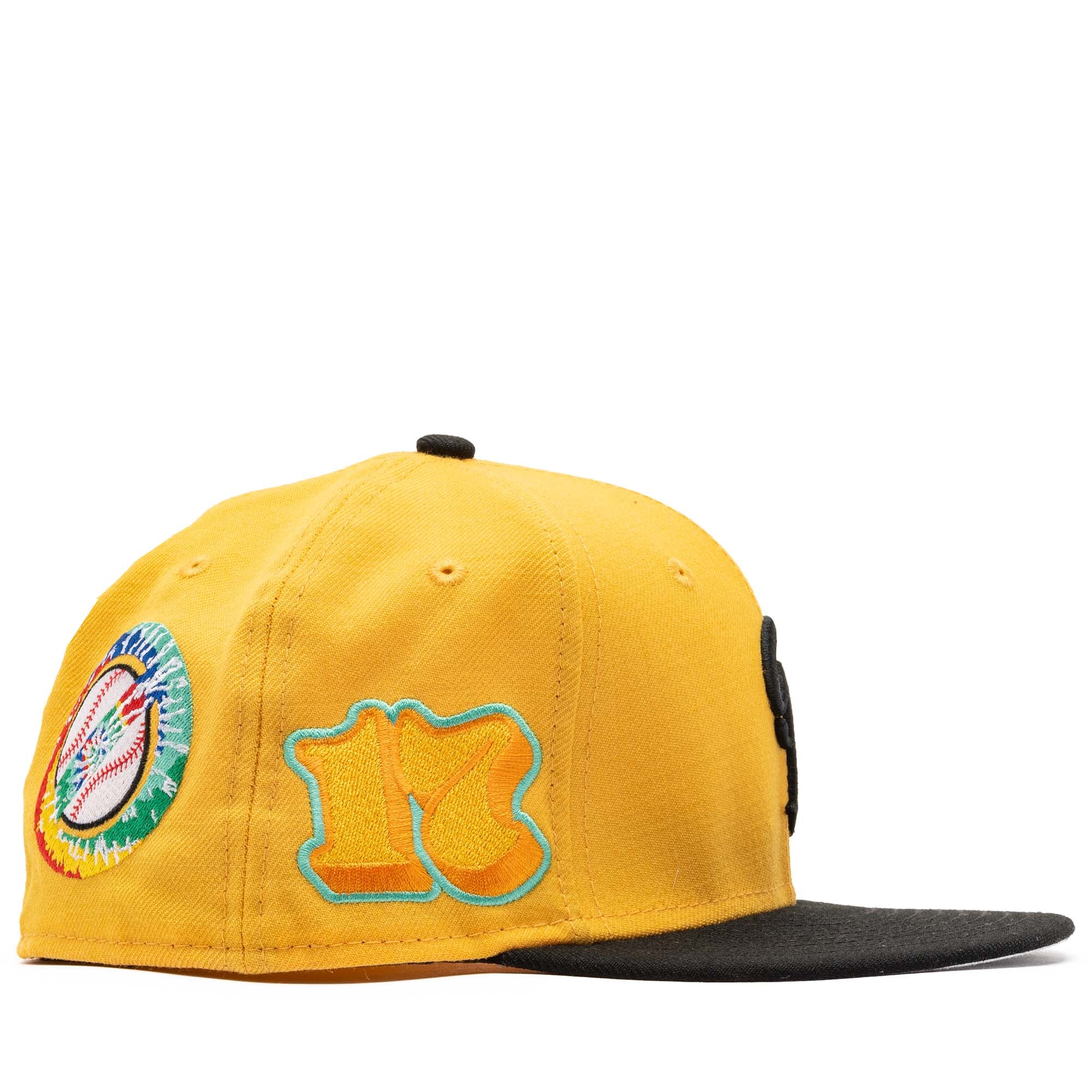 Politics x New Era Ellis D 59FIFTY Fitted Hat - Yellow/Black