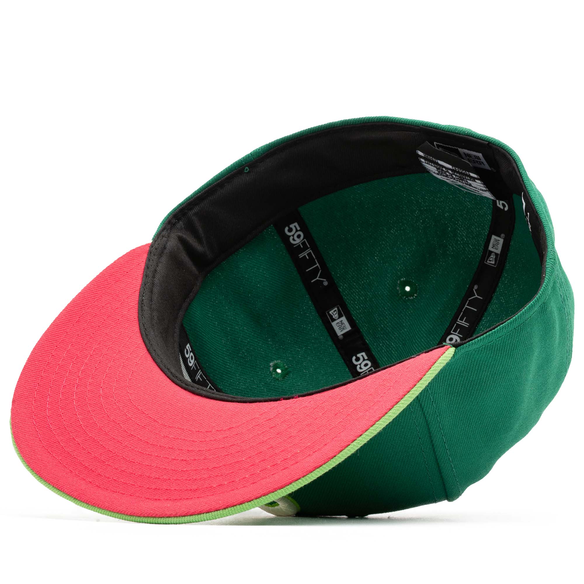 Politics x New Era Watermelon 59FIFTY Fitted Hat  - Botanical Green/Lime Green/Red