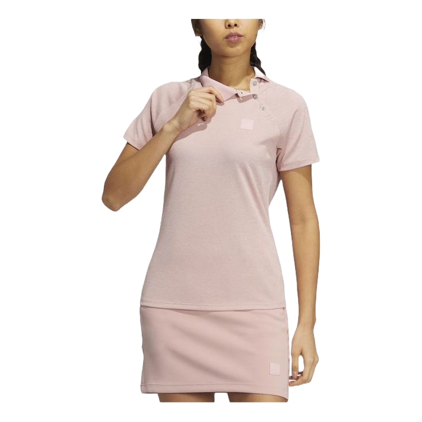 (WMNS) adidas Go-To Polo Shirt 'Pink' H64658