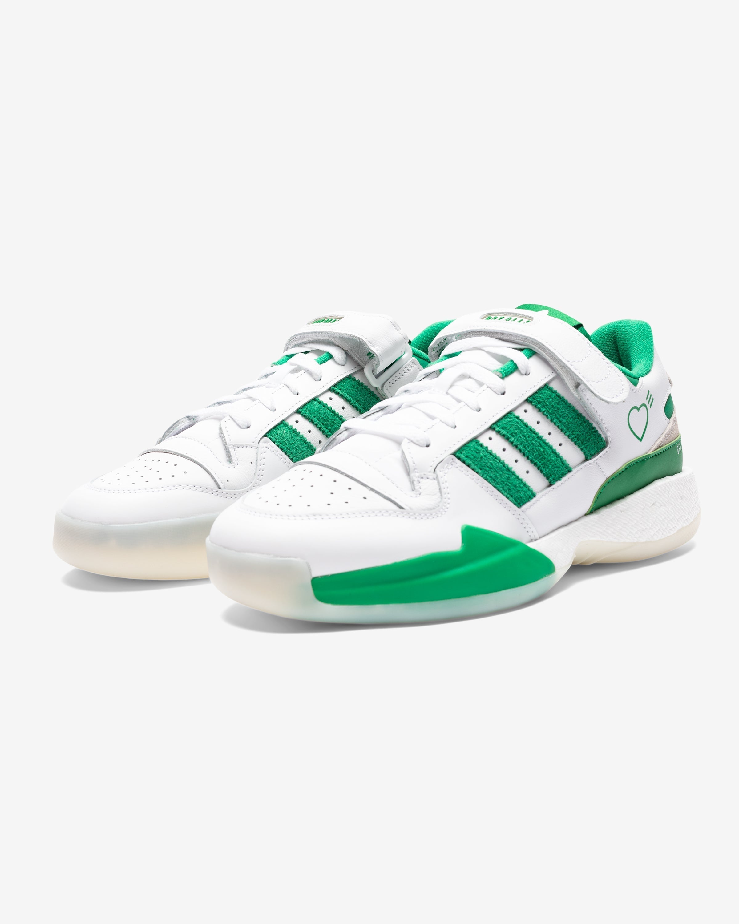 ADIDAS X HUMAN MADE FORUM LOW - GREEN