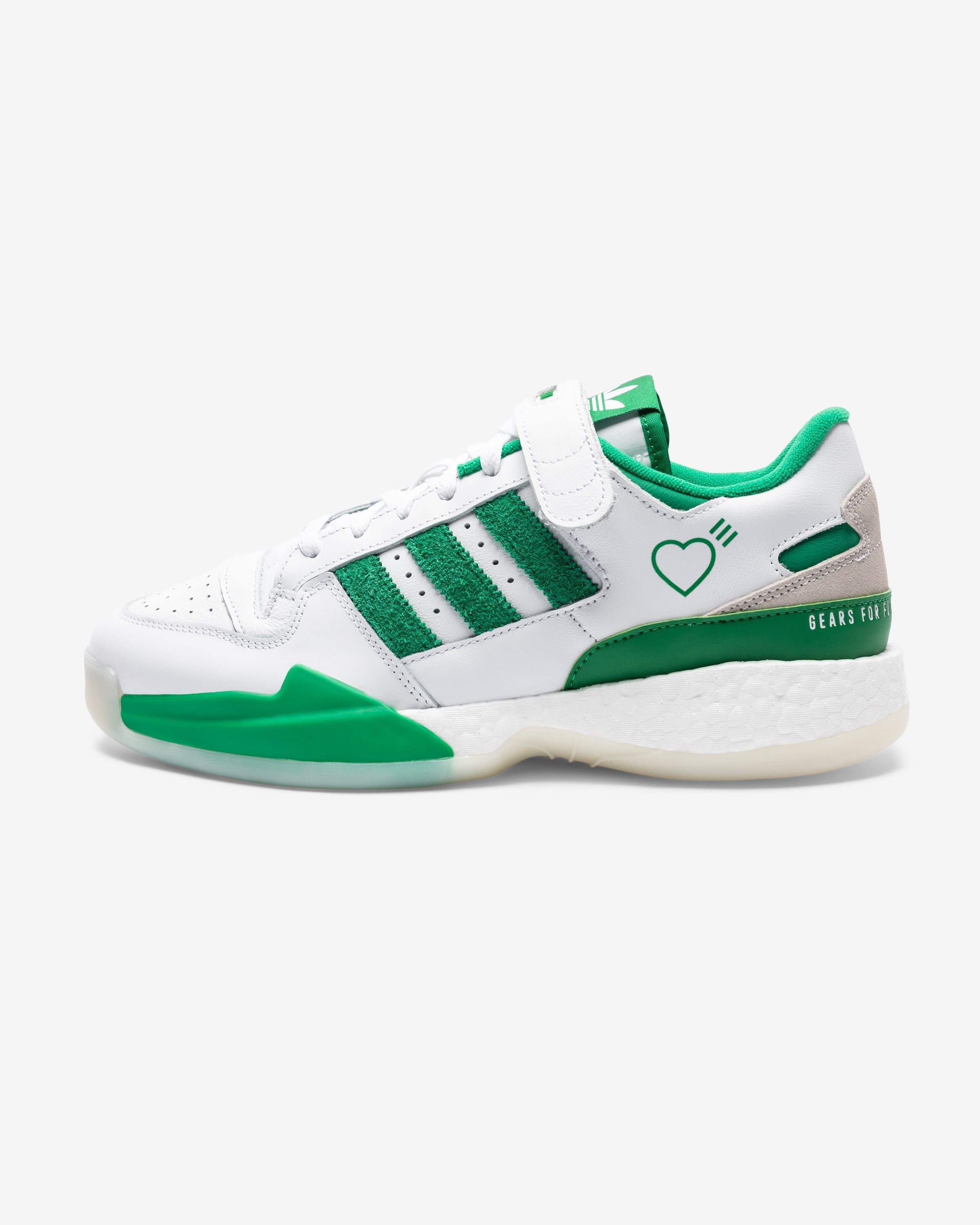 ADIDAS X HUMAN MADE FORUM LOW - GREEN