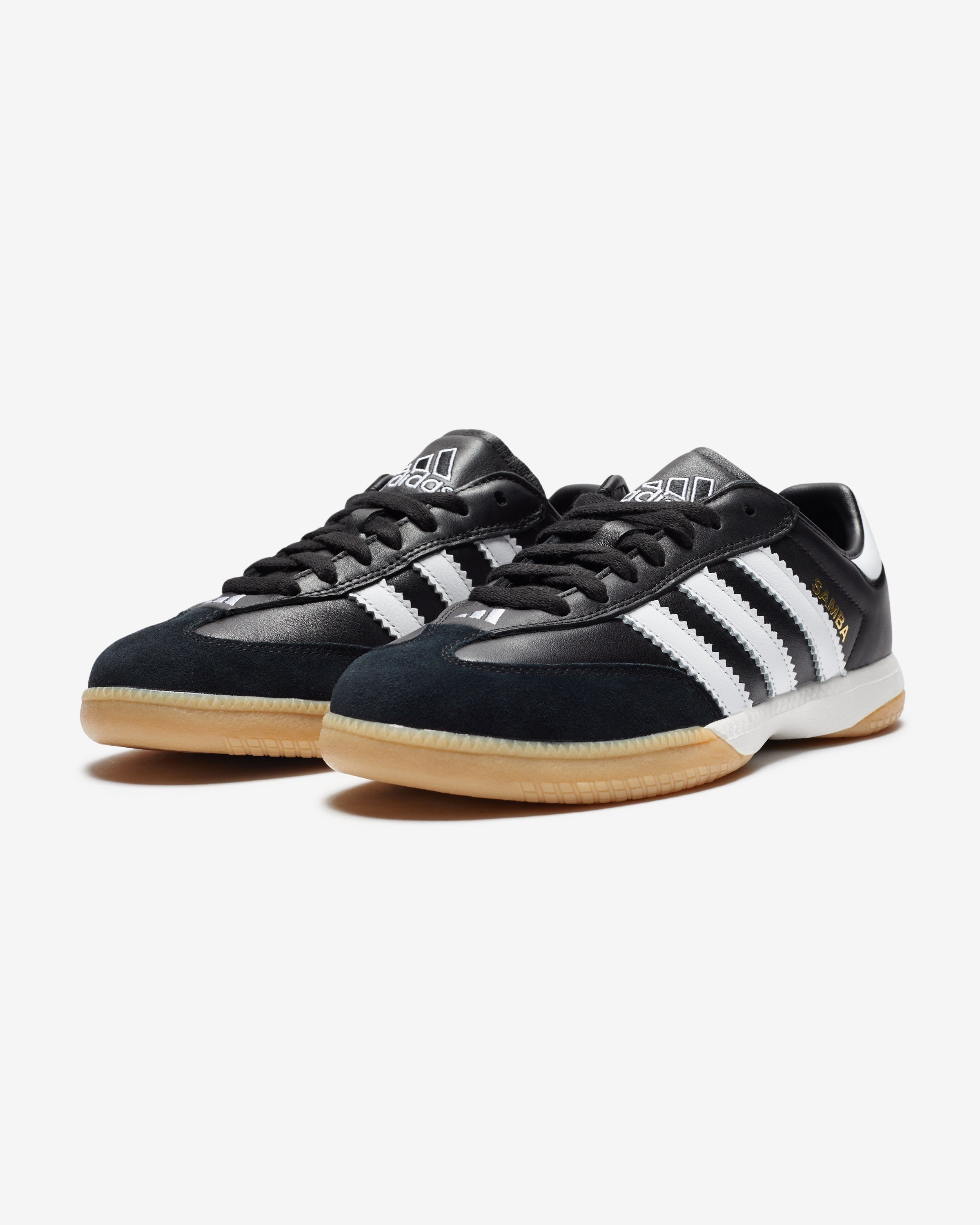 ADIDAS SAMBA MN - CBLACK/ FTWWHT/ GUM3