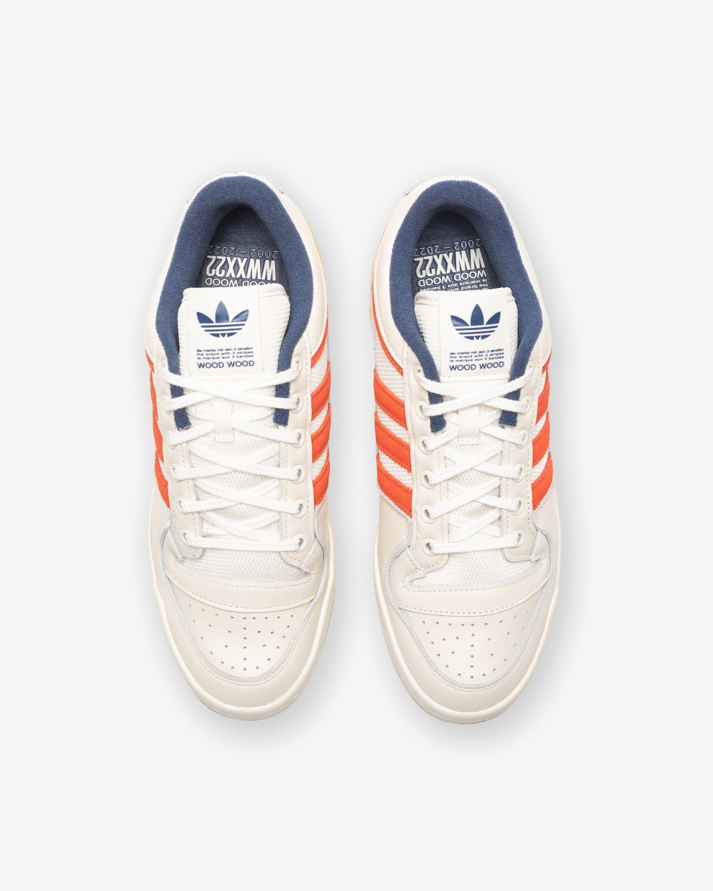 ADIDAS X WOOD WOOD FORUM LOW - OWHITE/ HAZYEL/ TECIND