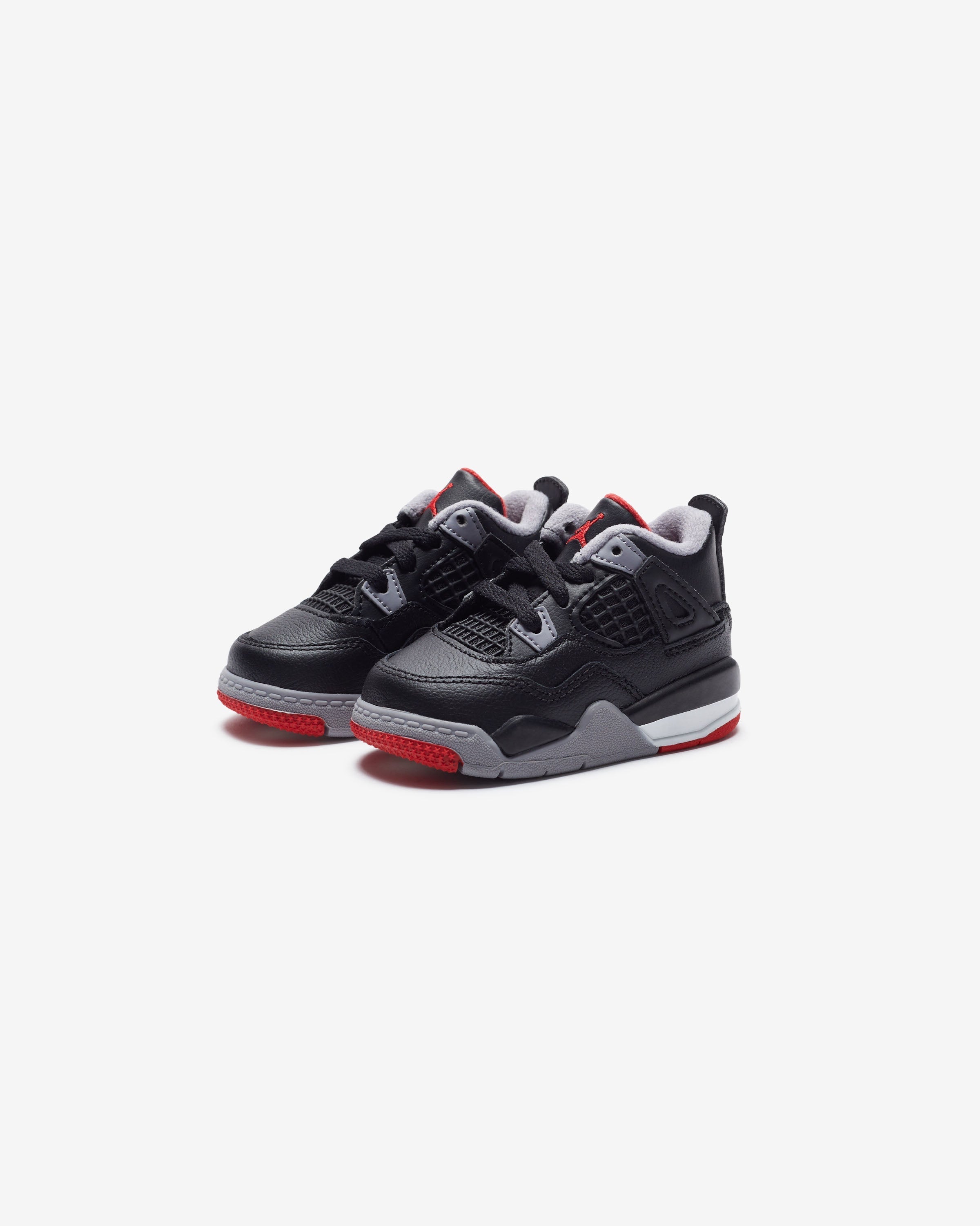 JORDAN TD AJ 4 RETRO - BLACK/ FIRERED/ CEMENTGREY/ SUMMIT