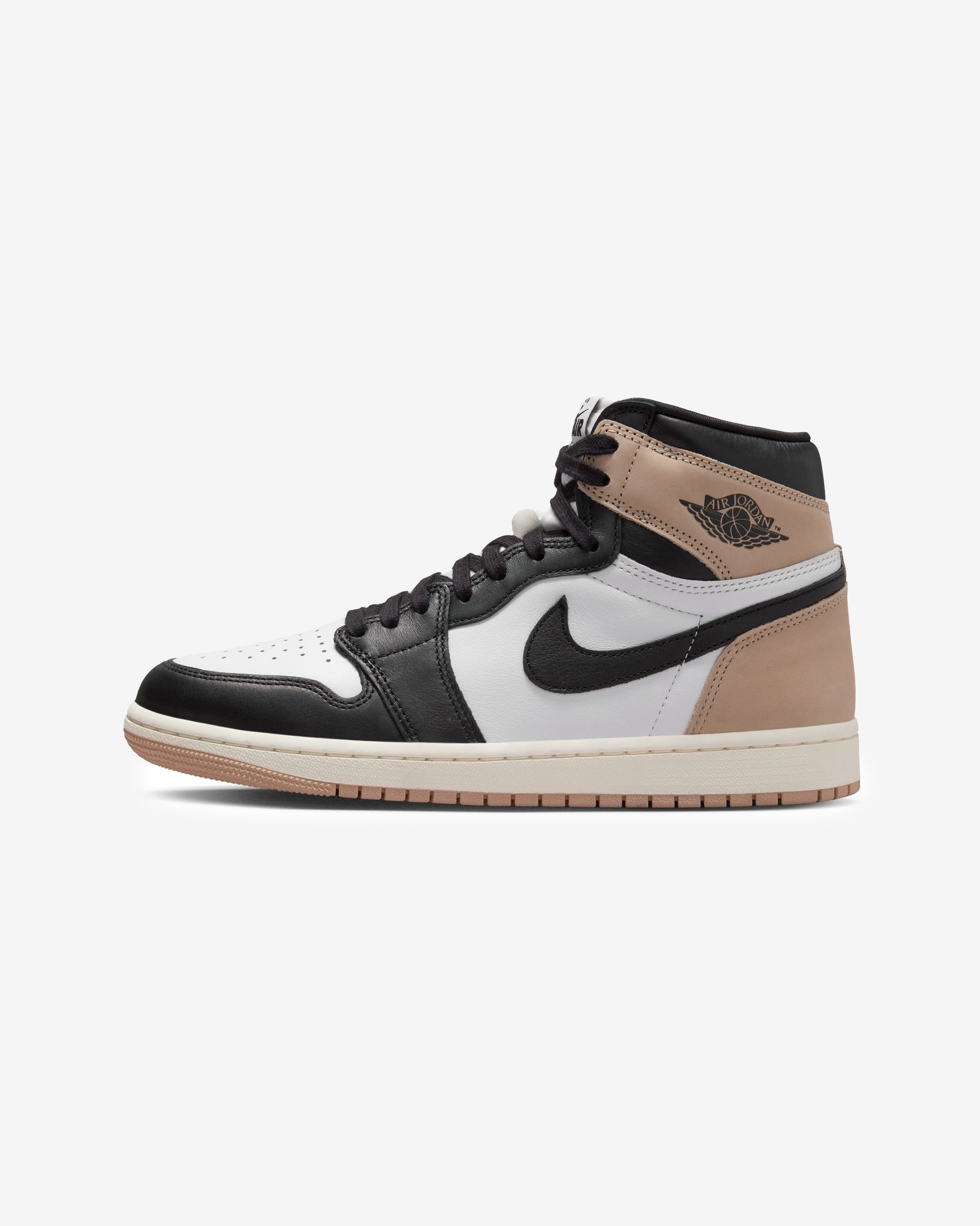 JORDAN WOMEN'S AJ 1 RETRO HIGH OG - BLACK/ LEGENDMDBROWN