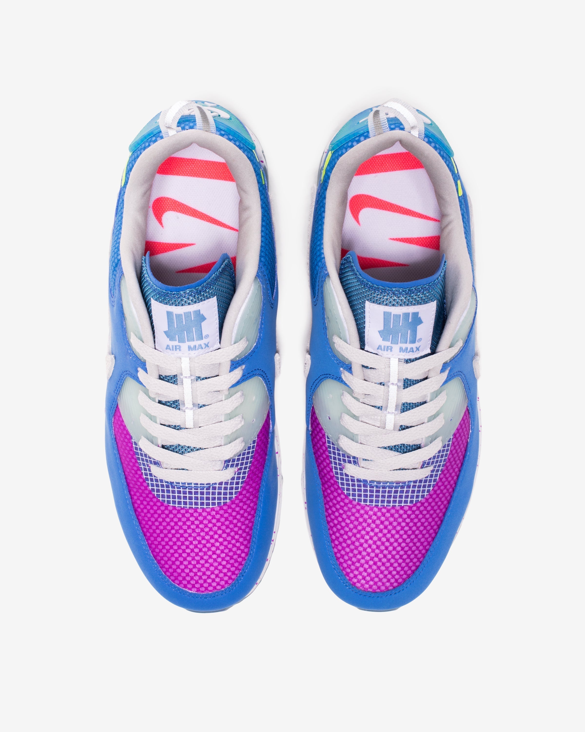 NIKE X UNDEFEATED AIR MAX 90 - PACIFICBLUE/ VIVIDPURPLE