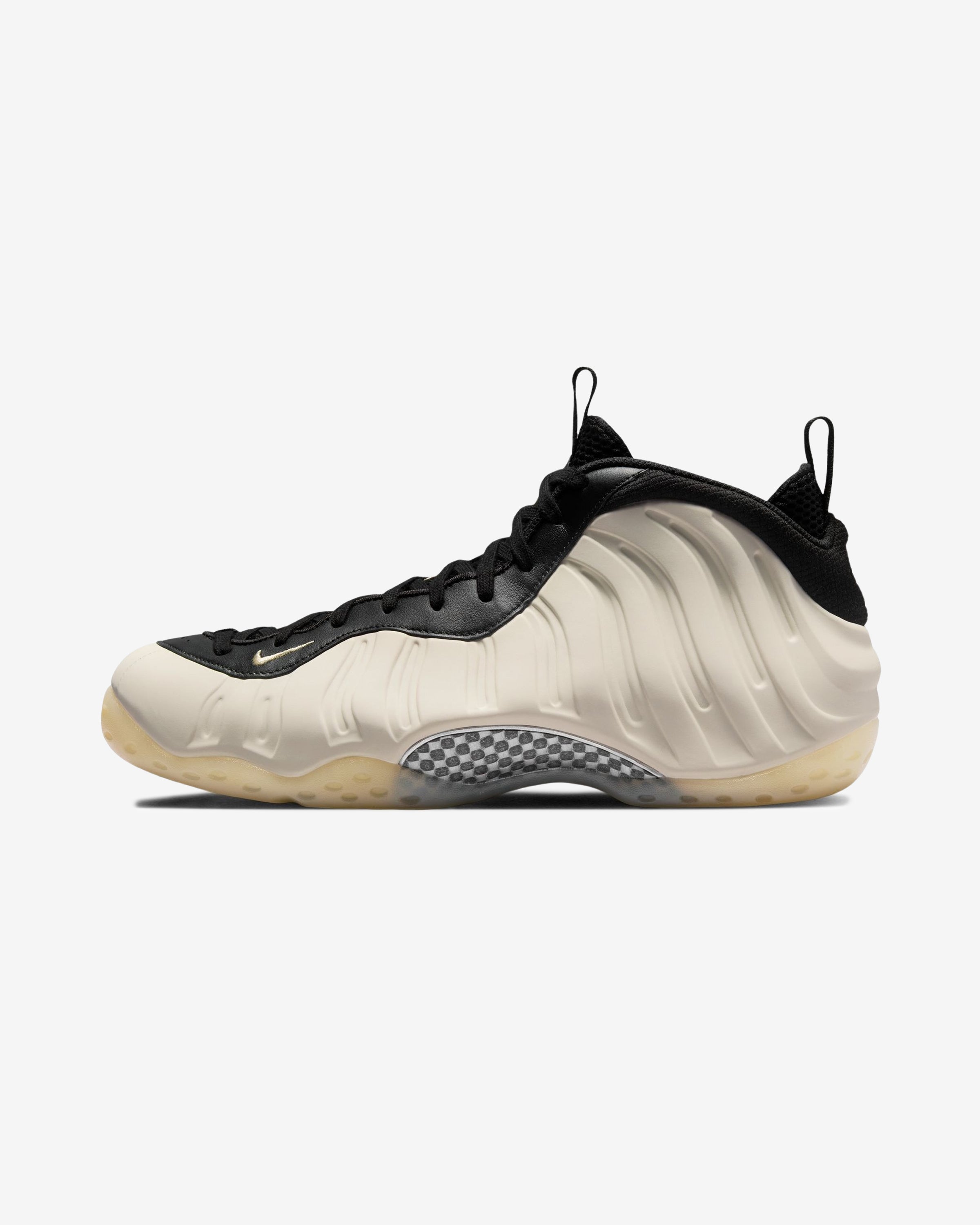 NIKE AIR FOAMPOSITE ONE - BLACK/ TEAMGOLD/ LTOREWOODBRN