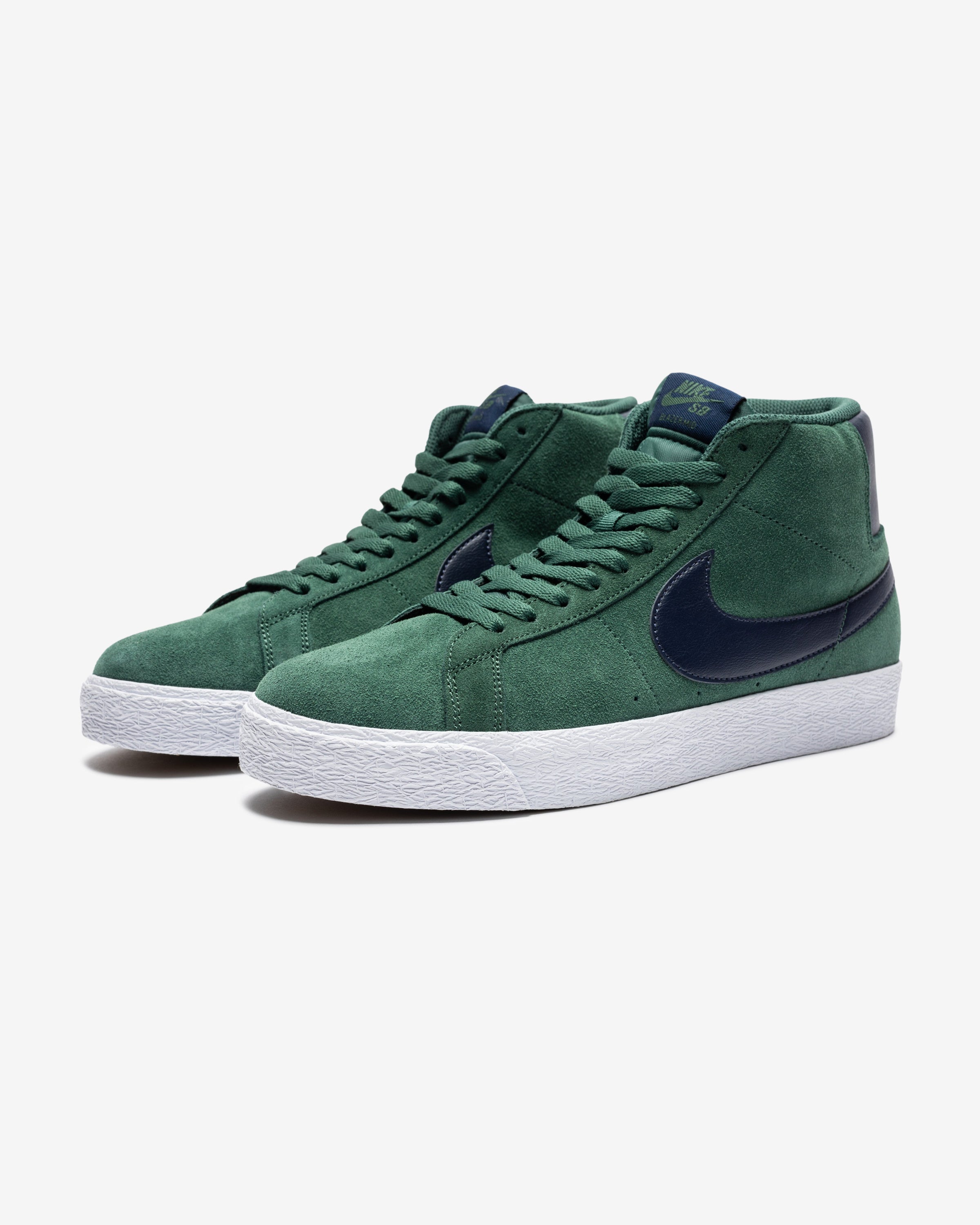 NIKE SB ZOOM BLAZER MID - NOBLEGREEN/ MIDNIGHTNAVY