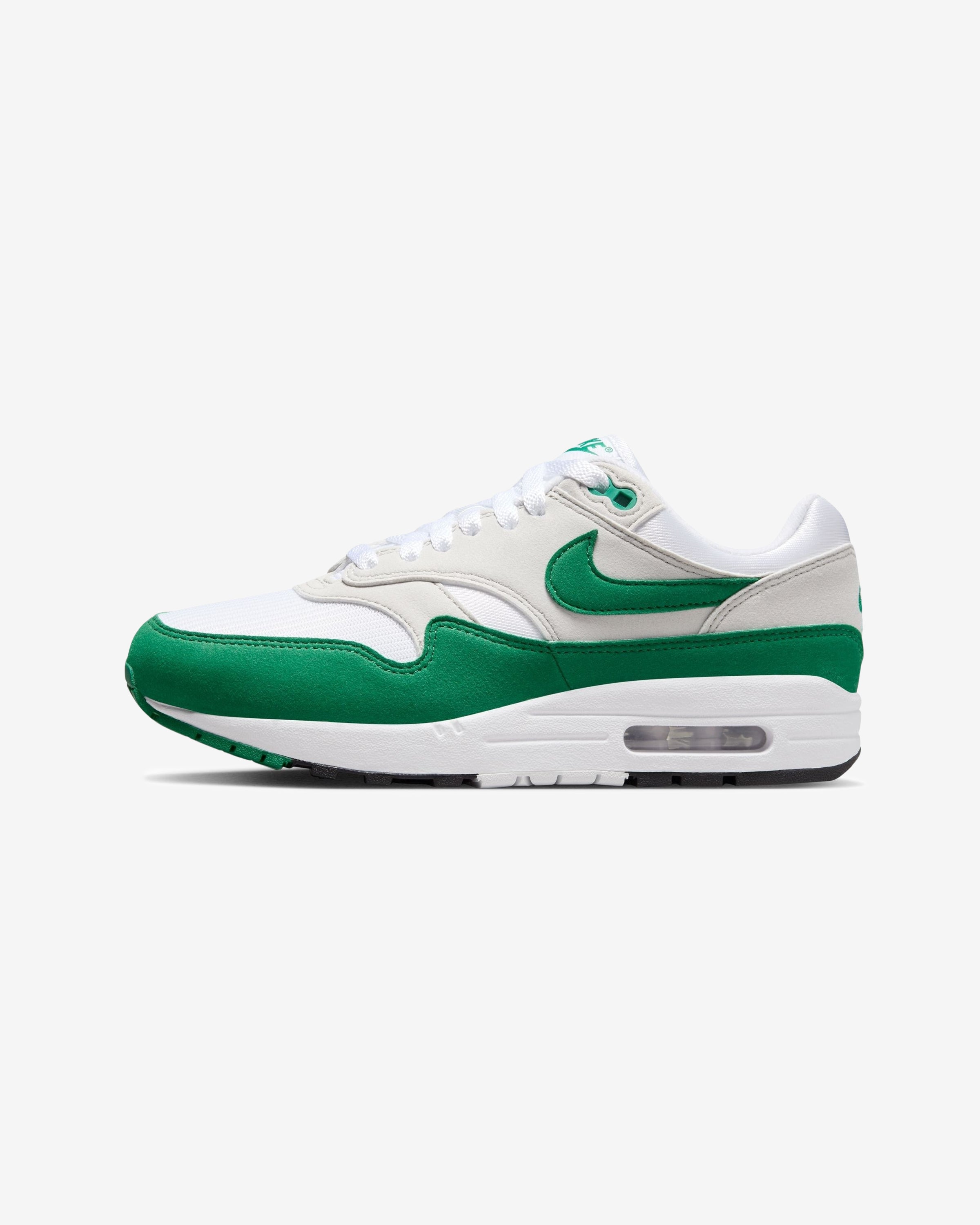 NIKE WOMEN'S AIR MAX 1 - NEUTRALGREY/ MALACHITE/ WHITE