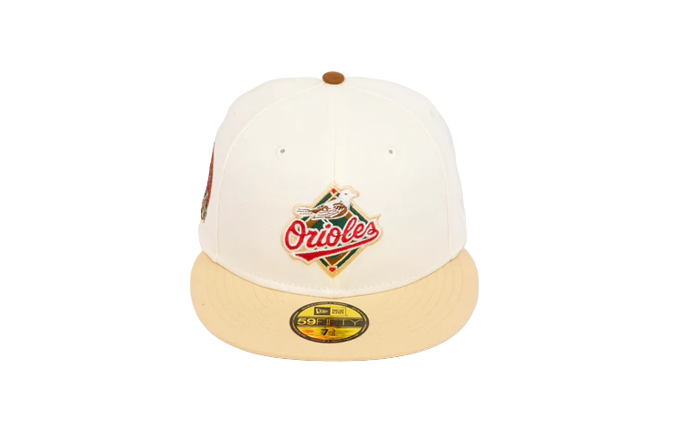 New Era 59Fifty Baltimore Orioles 30th Anniversary "Eggnog Pack" Fitted Hat