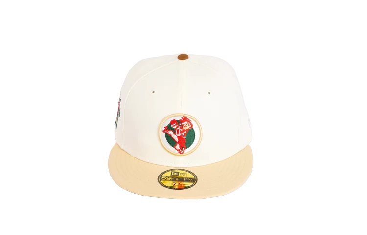 New Era 59Fifty Washington Senators 1960 Side Patch "Eggnog Pack" Fitted Hat