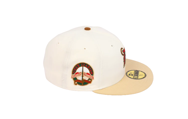 New Era 59Fifty Detroit Tigers Tiger Stadium "Eggnog Pack" Fitted Hat