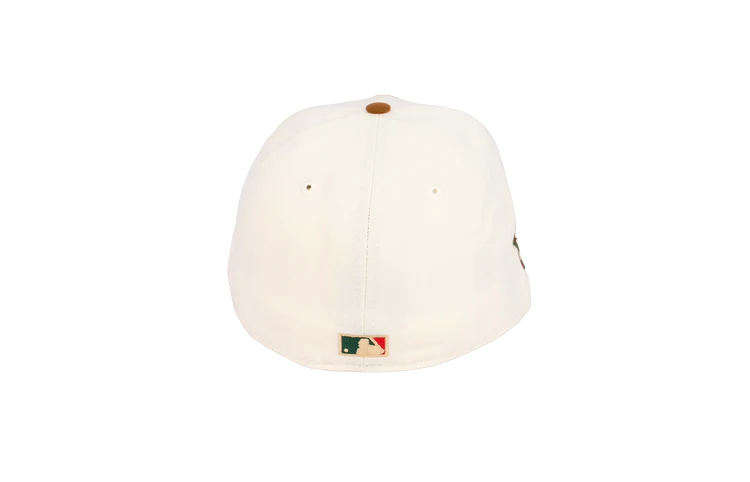 (Final Push) New Era 59Fifty Atlanta Braves 1876 Alternate Logo Side Patch " Eggnog Pack" Fitted Hat