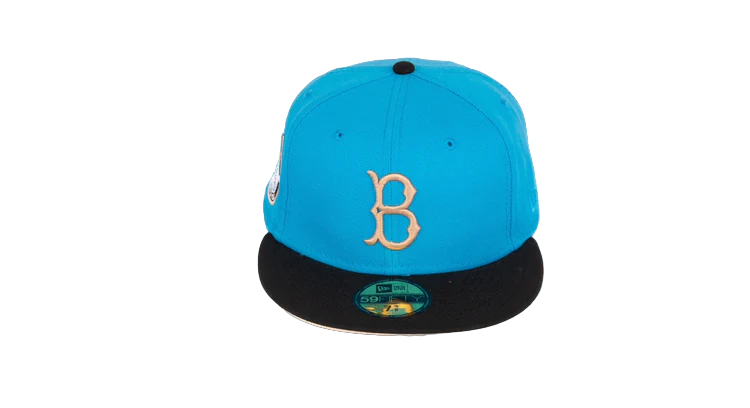 New Era 59Fifty Brooklyn Dodgers 1949 All Star Game "Stone Age Pack" Fitted Hat - Blue