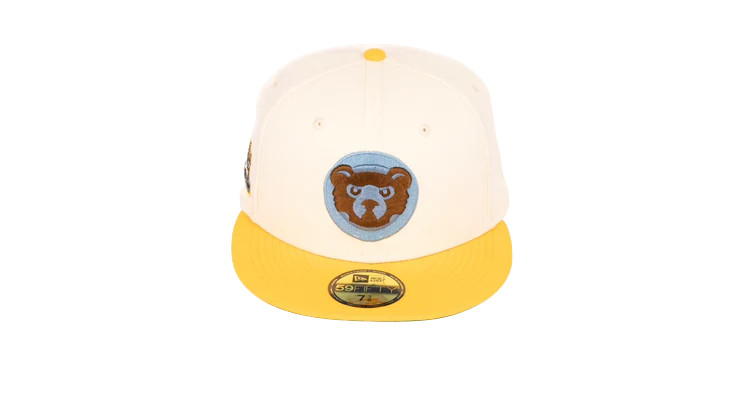 New Era 59Fifty Chicago Cubs 100 Years Wrigley Field "Variety Pack 1" Fitted Hat - Chrome White/Gold