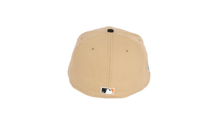 New Era 59Fifty Florida Marlins 2003 world Series "Stone Age Pack" Fitted Hat - Tan