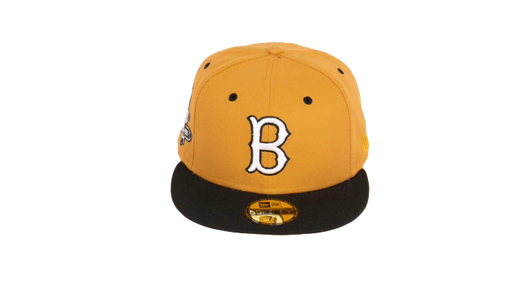 New Era 59Fifty Boston Red Sox 1961 All Star Game "Stone Age Pack" Fitted Hat - Panama Tan