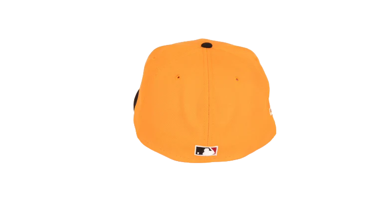 New Era 59Fifty Texas Rangers Arlington Stadium "Kids Classics Pt. 1" Fitted Hat - Orange/Black