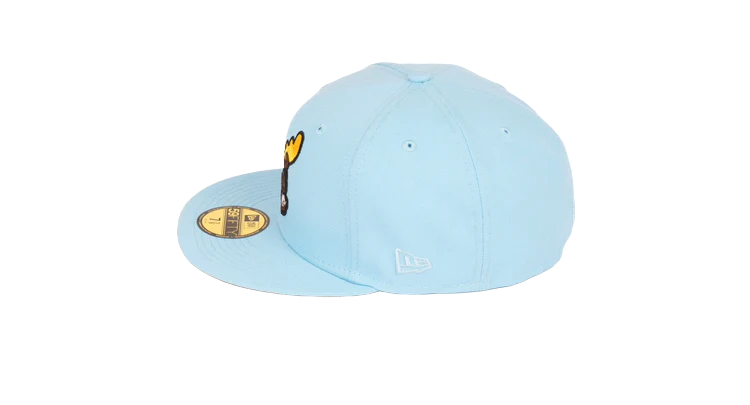 New Era 59Fifty Wilmington Blue Rocks 25th Season Fitted Hat - Blue