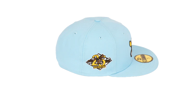 New Era 59Fifty Wilmington Blue Rocks 25th Season Fitted Hat - Blue