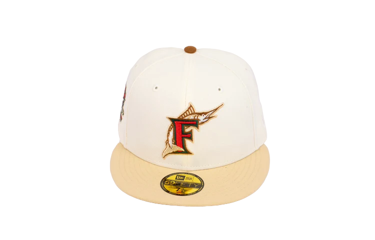 New Era 59Fifty Florida Marlins 10th Anniversary "Eggnog Pack" Fitted Hat