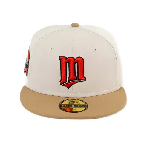 New Era 59Fifty Minnesota Twins Metrodome Fitted Hat - Tan