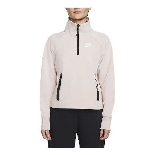 (WMNS) Nike Tech Fleece Zip Top 'Pink' DM6126-601